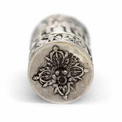 Prayer Wheel Nepalese Silver Pendant-Siesta Crafts