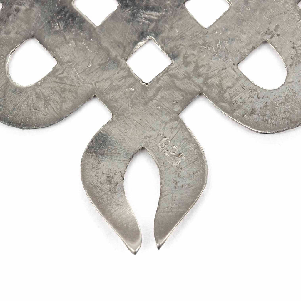 Nepalese Silver Endless Snake Necklace-Siesta Crafts