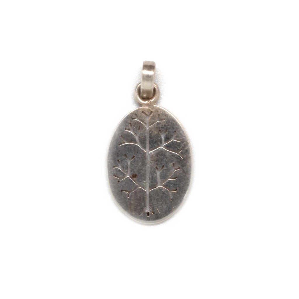 Tree Nepalese Silver Pendant-Siesta Crafts