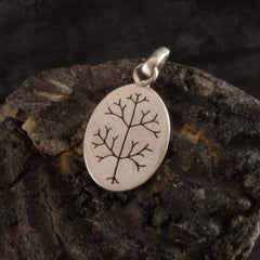 Tree Nepalese Silver Pendant-Siesta Crafts
