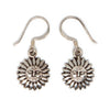 Sun Nepalese Silver Earrings-Siesta Crafts
