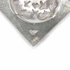 Square Mandala Silver Earrings-Siesta Crafts