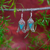 Metal Tails Earrings-Siesta Crafts