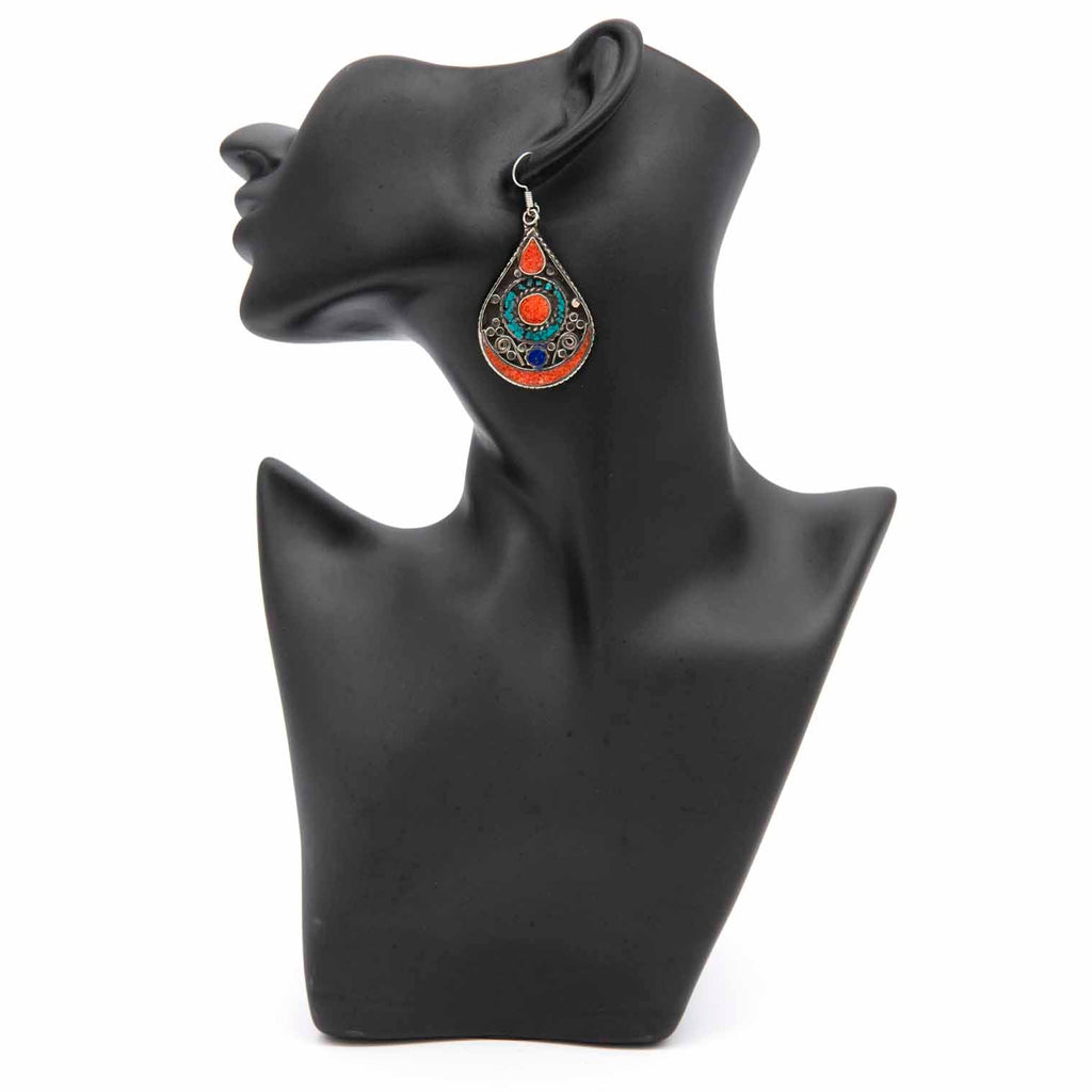 Elegant Tear Drop Earrings-Siesta Crafts