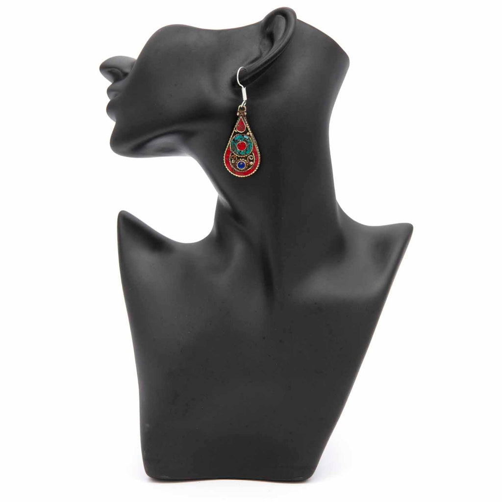 Elegant Tear Drop Earrings-Siesta Crafts