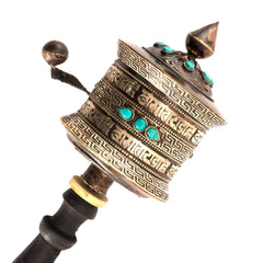 Special Copper Prayer Wheel No.294-Siesta Crafts