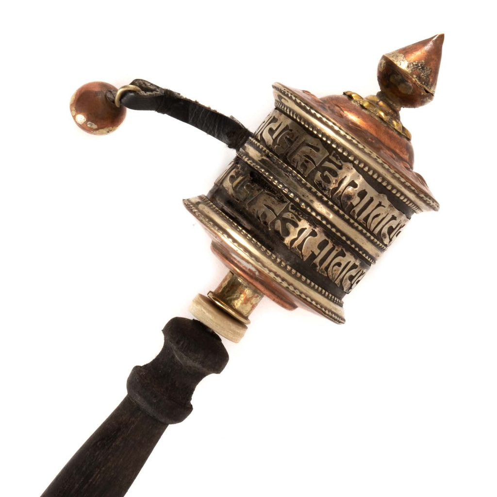 Special Copper Prayer Wheel No.302-Siesta Crafts
