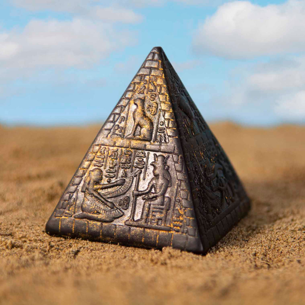 Golden Resin Pyramid-Siesta Crafts