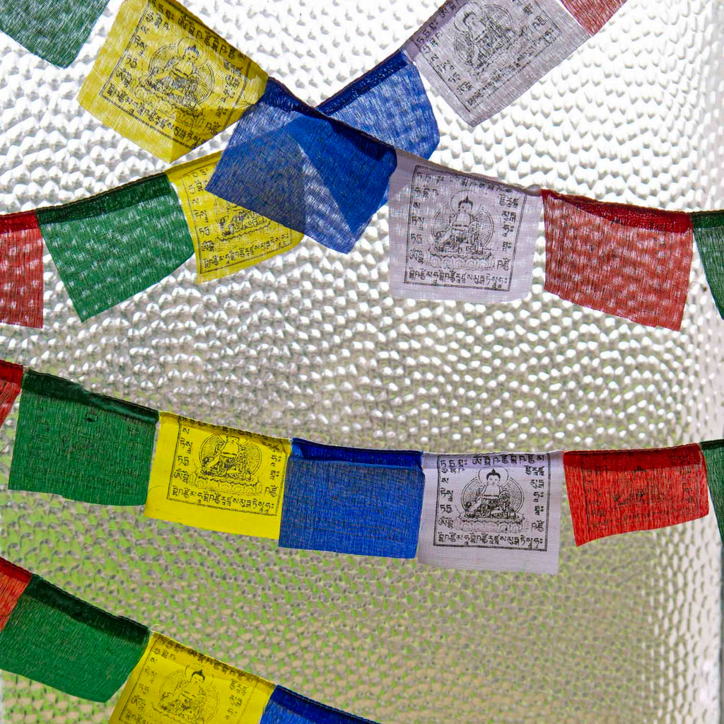Pack of Mini Tibetan Prayer Flags-Siesta Crafts