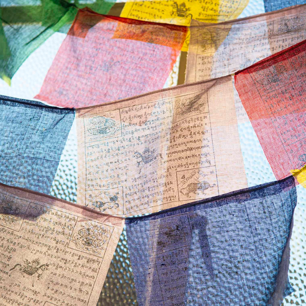 Tibetan Prayer Flags - Long-Siesta Crafts