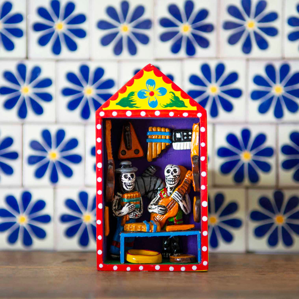 Music Shop Retablo-Siesta Crafts