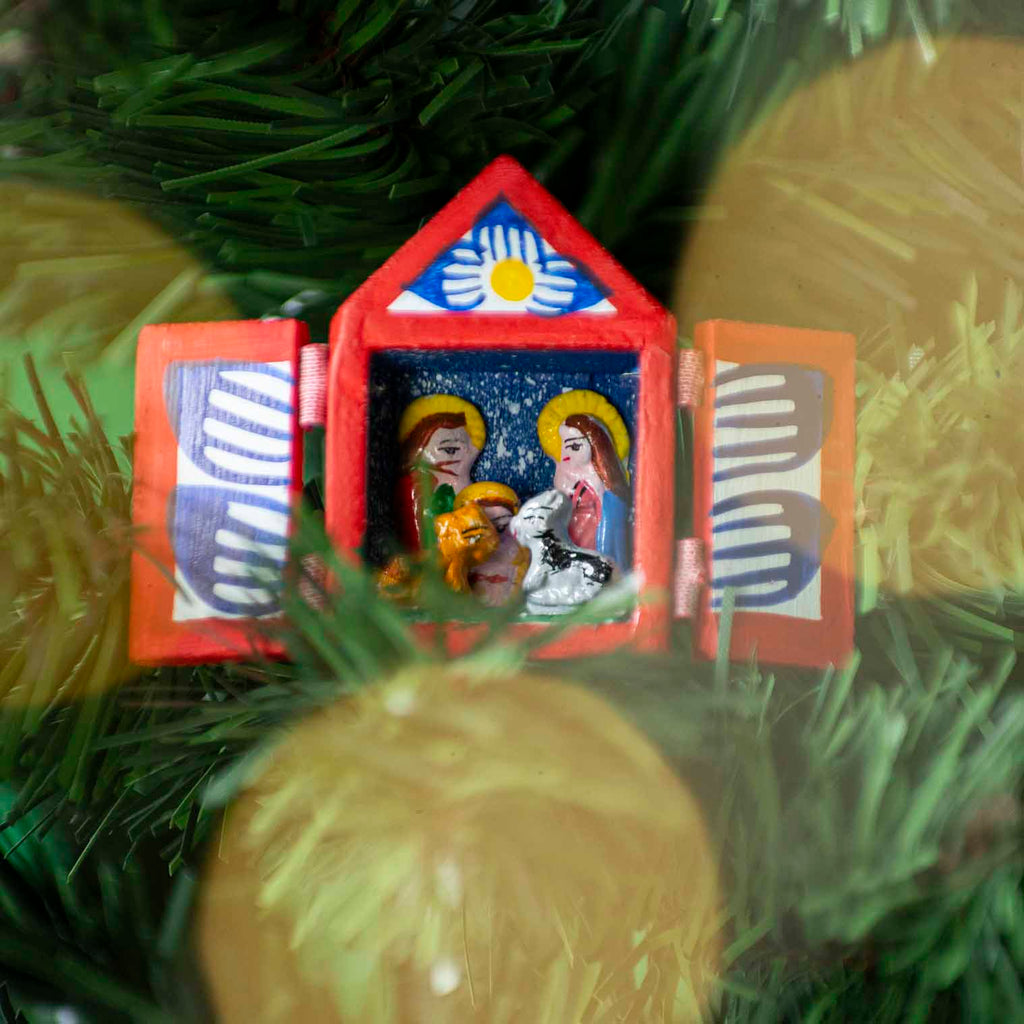 Nativity Mini Retablo-Siesta Crafts