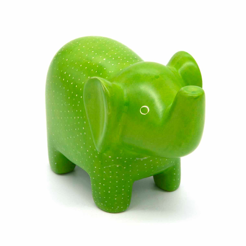 Soapstone Elephant-Siesta Crafts