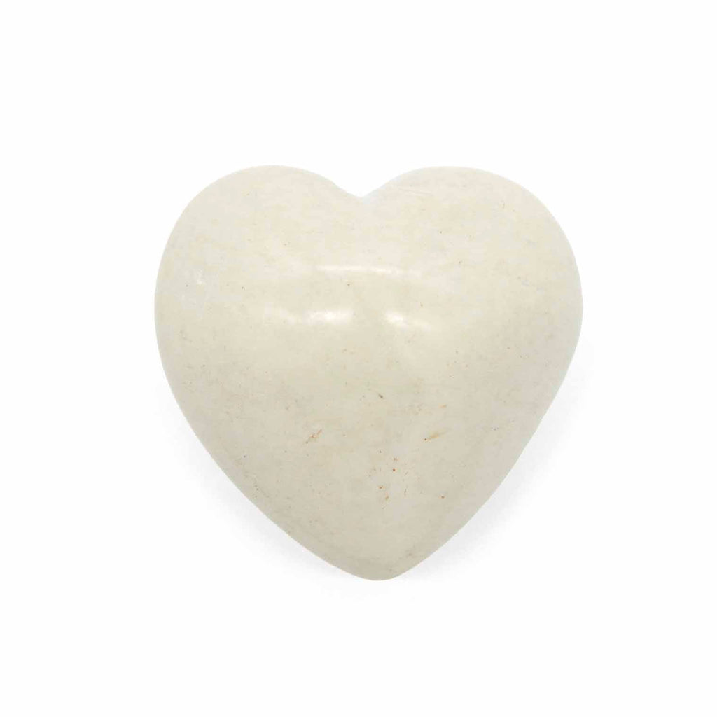 Natural Soapstone Heart-Siesta Crafts