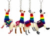 Llama Keyring-Siesta Crafts