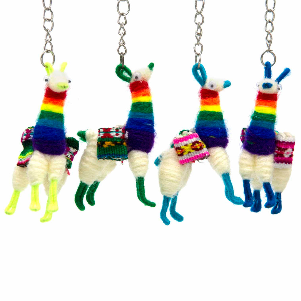Llama Keyring-Siesta Crafts