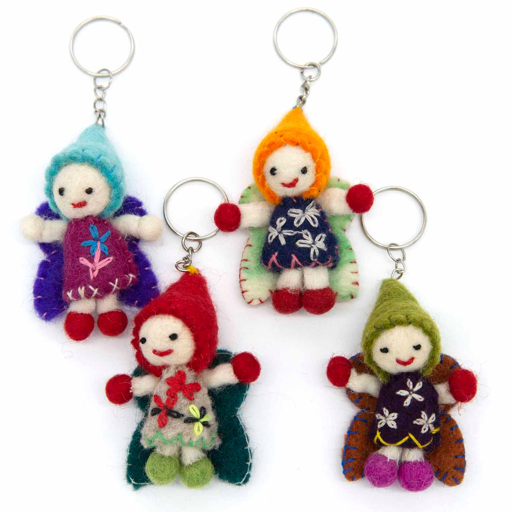 Fairy Felt Keyring-Siesta Crafts