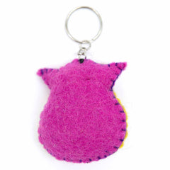 Owl Felt Keyring-Siesta Crafts