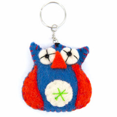 Owl Felt Keyring-Siesta Crafts
