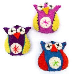 Owl Felt Keyring-Siesta Crafts