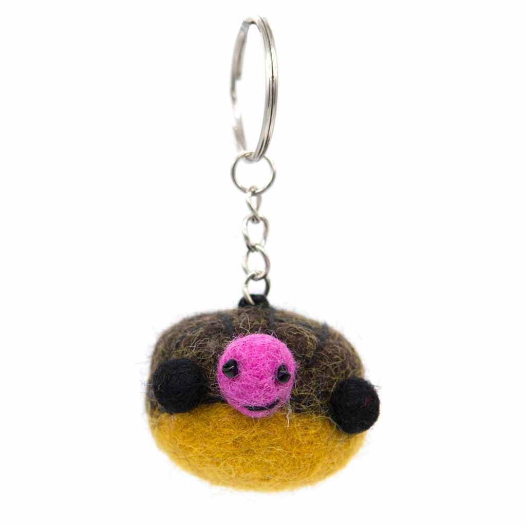 Tortoise Felt Keyring-Siesta Crafts