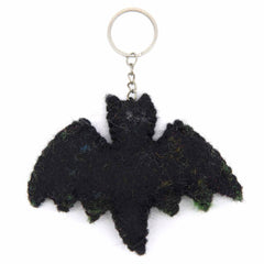 Bat Felt Keyring-Siesta Crafts
