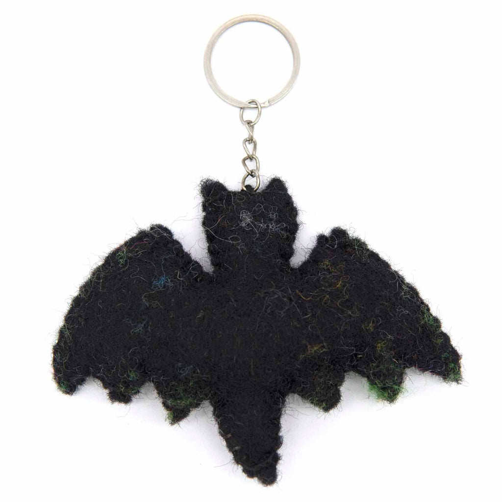 Bat Felt Keyring-Siesta Crafts