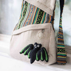 Bat Felt Keyring-Siesta Crafts