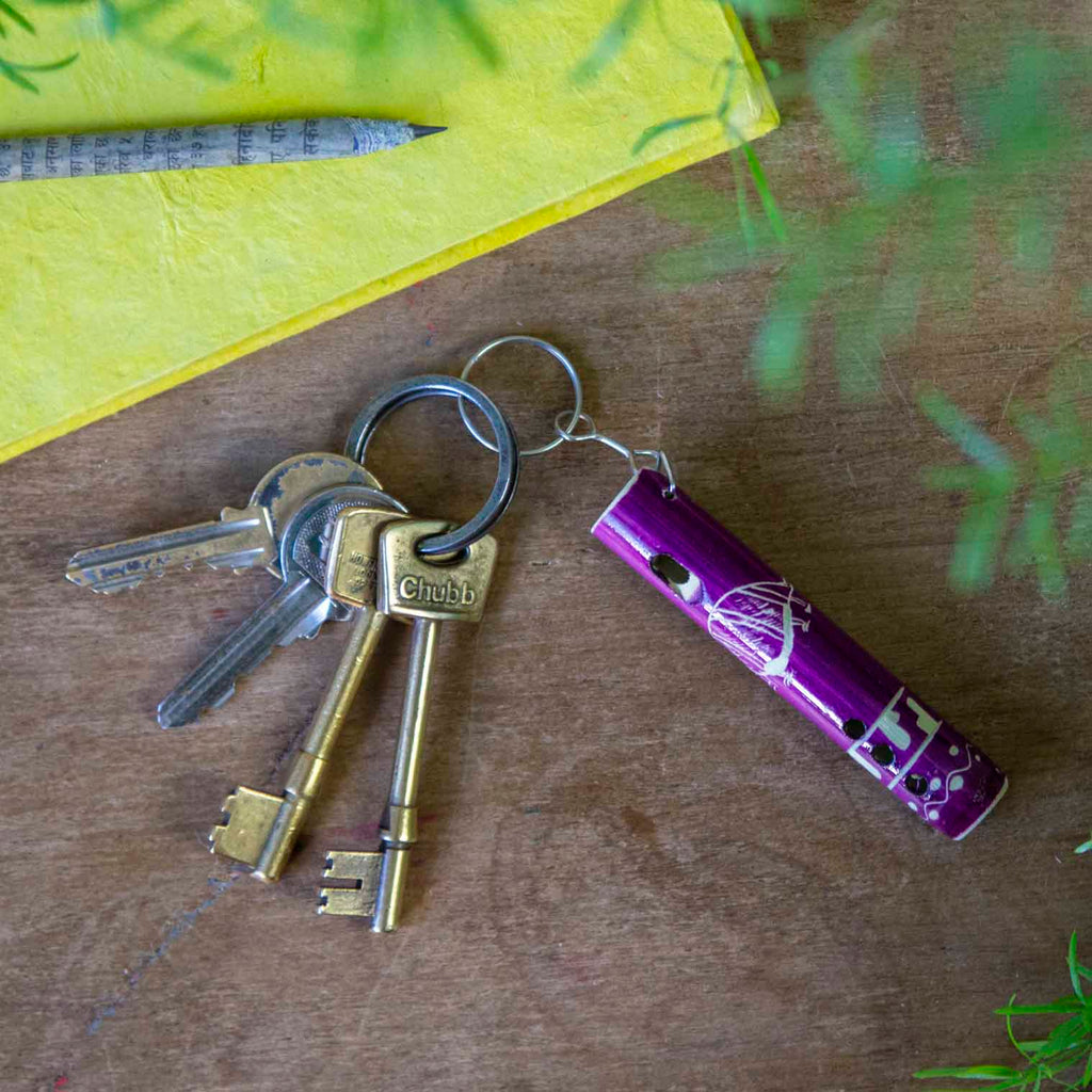 Quena Flute Keyring-Siesta Crafts