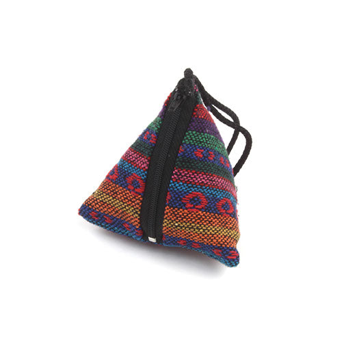 Thai Woven Pyramid Pouch-Siesta Crafts