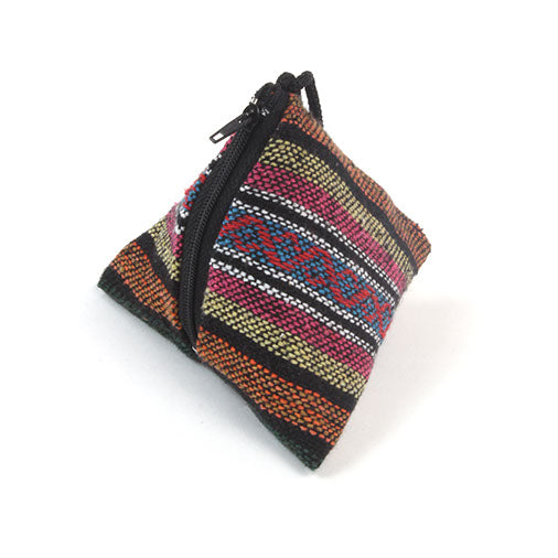 Thai Woven Pyramid Pouch-Siesta Crafts