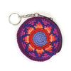 Mini Round Crochet Keyring Purse-Siesta Crafts