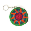 Mini Round Crochet Keyring Purse-Siesta Crafts