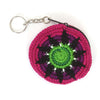 Mini Round Crochet Keyring Purse-Siesta Crafts