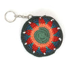 Mini Round Crochet Keyring Purse-Siesta Crafts