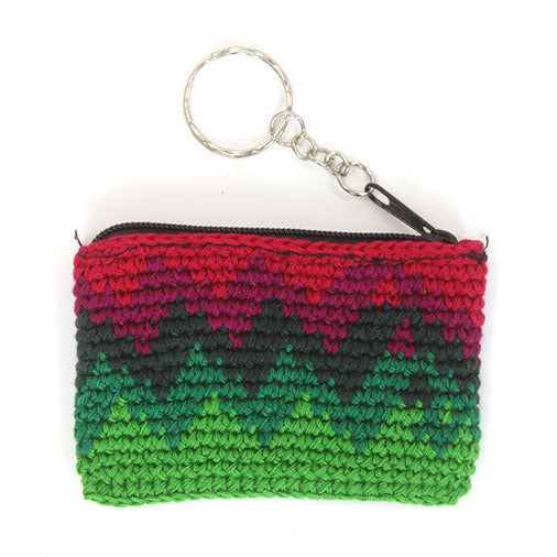 Mini Crochet Keyring Purse-Siesta Crafts