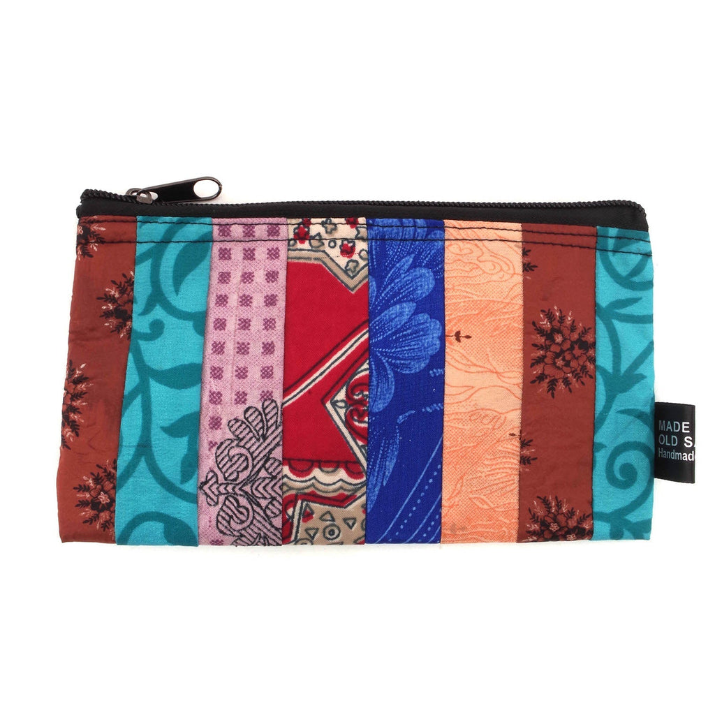 Recycled Sari Purse Large-Siesta Crafts