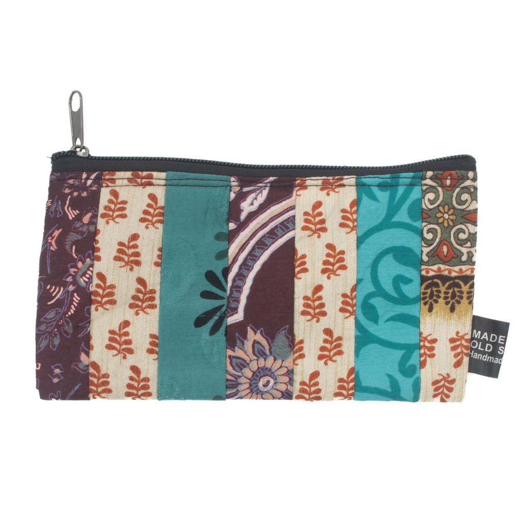 Recycled Sari Purse Large-Siesta Crafts