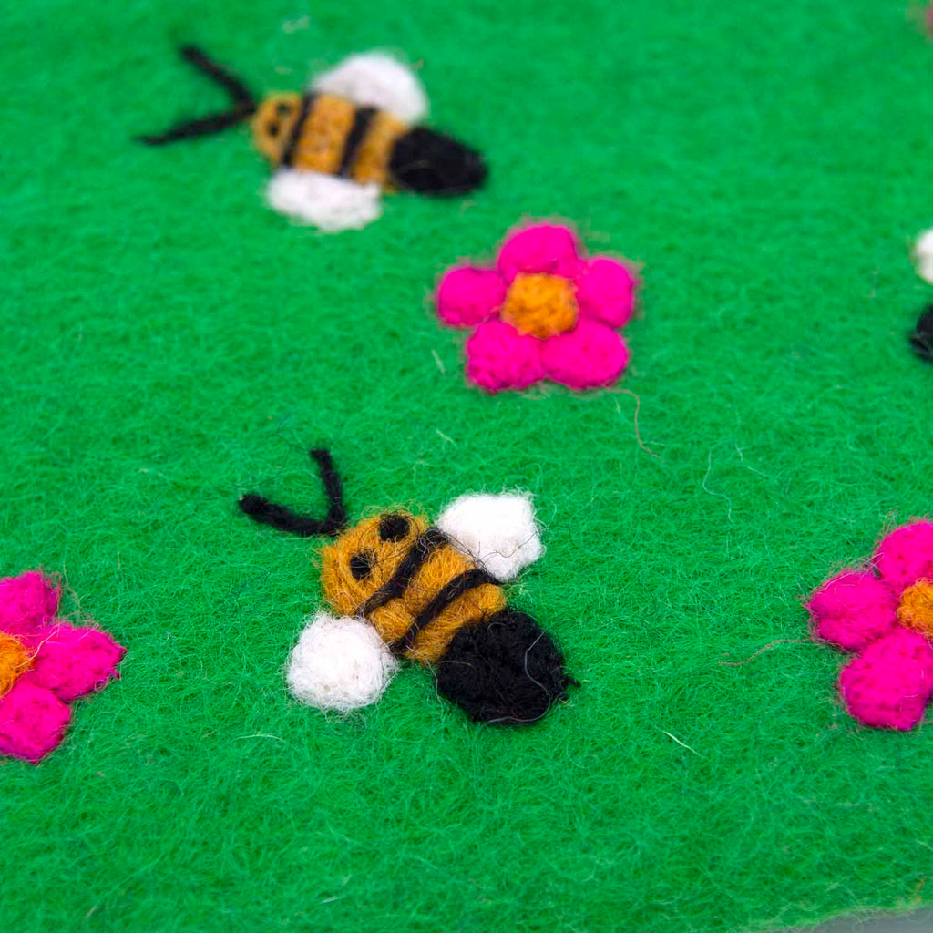 Bees Felt Purse-Siesta Crafts