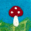 Mushroom Felt Purse-Siesta Crafts