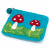 Mushroom Felt Purse-Siesta Crafts