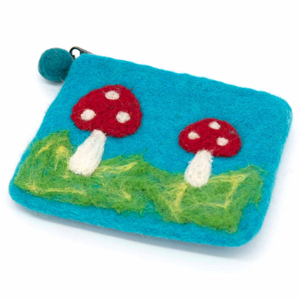 Mushroom Felt Purse-Siesta Crafts