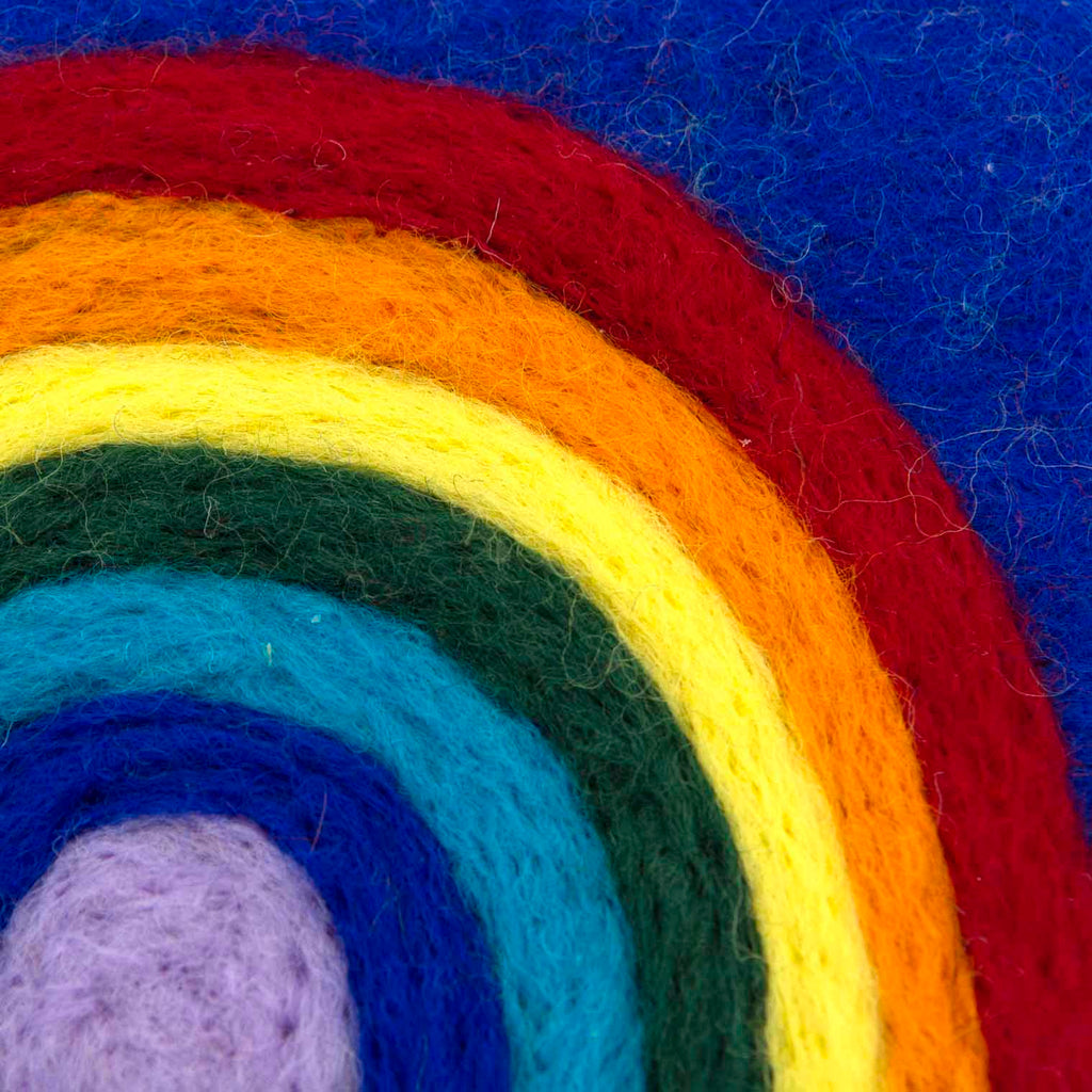 Rainbow Felt Purse-Siesta Crafts
