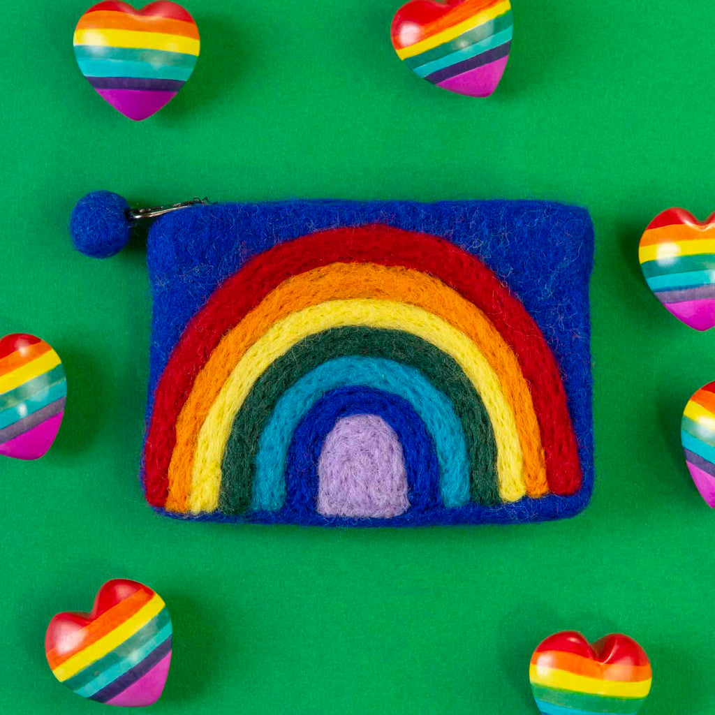 Rainbow Felt Purse-Siesta Crafts