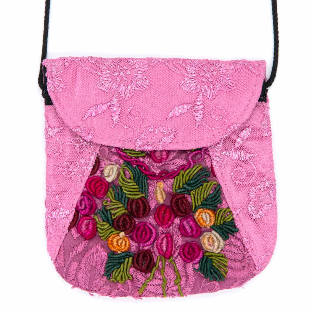 Pococo Hand-Woven Huipil Purse-Siesta Crafts