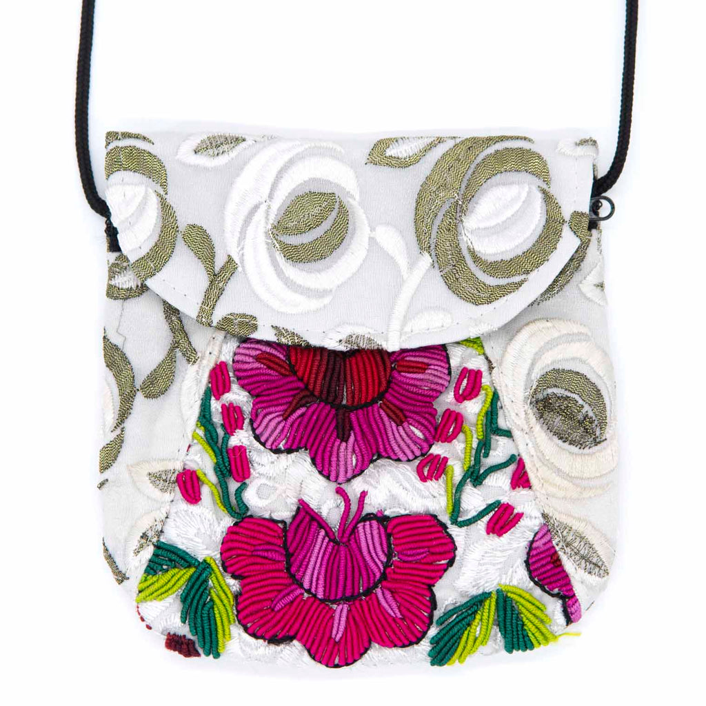 Pococo Hand-Woven Huipil Purse-Siesta Crafts