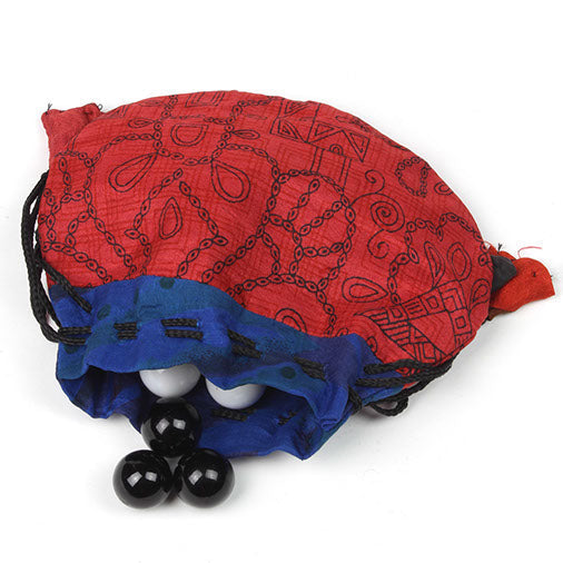 Recycled Sari Drawstring Pouch-Siesta Crafts