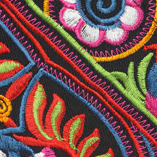 Embroidered Clutch Purse-Siesta Crafts