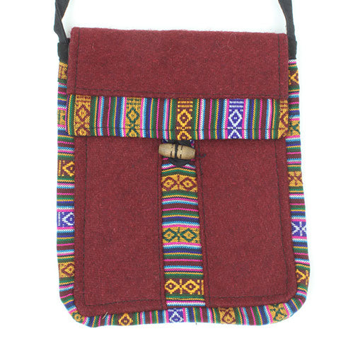 Woollen Passport Bag-Siesta Crafts