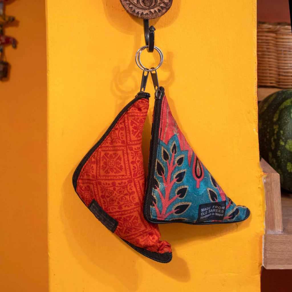 Recycled Sari Fold Out Bag-Siesta Crafts